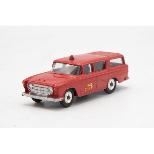 3228 - Dinky Toys 257 Canadian Fire Chief's s Car, a Nash Rambler, with windows, mint and boxed