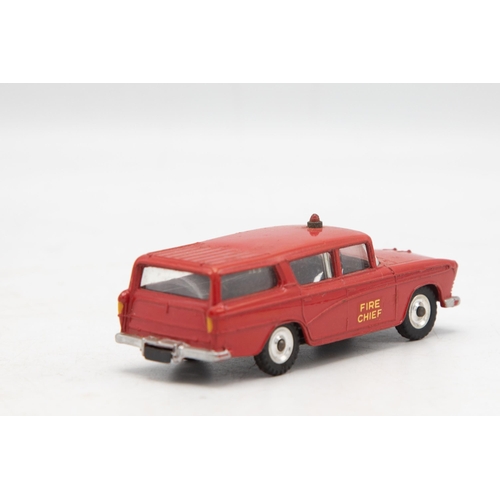 3228 - Dinky Toys 257 Canadian Fire Chief's s Car, a Nash Rambler, with windows, mint and boxed