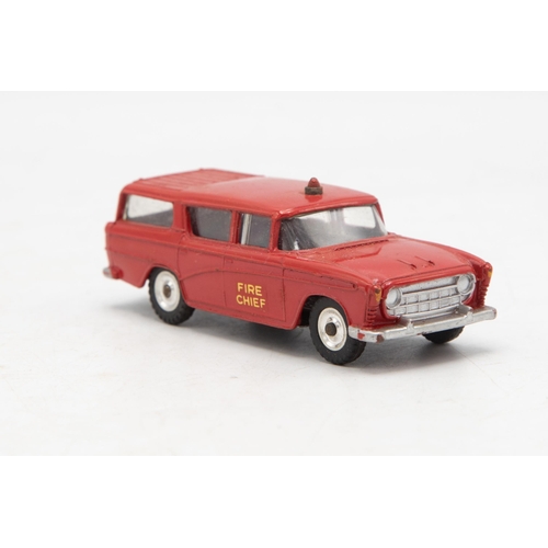 3228 - Dinky Toys 257 Canadian Fire Chief's s Car, a Nash Rambler, with windows, mint and boxed