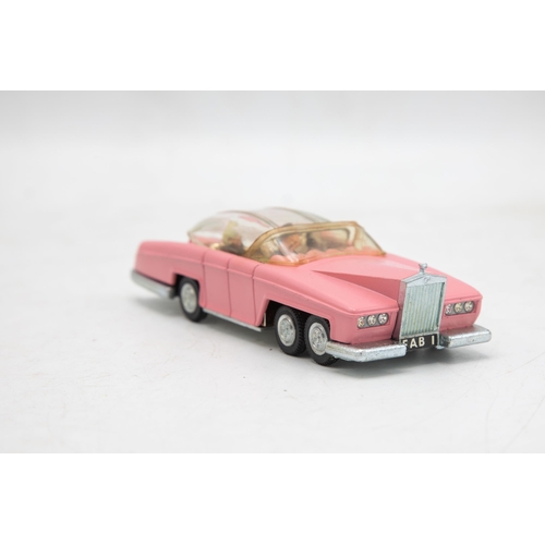 3236 - Dinky Toys 100 Lady Penelopes FAB 1 from TV series Thunderbirds, cast detailed wheel hubs, pink body... 