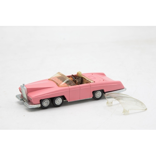 3236 - Dinky Toys 100 Lady Penelopes FAB 1 from TV series Thunderbirds, cast detailed wheel hubs, pink body... 