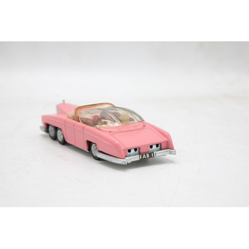 3236 - Dinky Toys 100 Lady Penelopes FAB 1 from TV series Thunderbirds, cast detailed wheel hubs, pink body... 