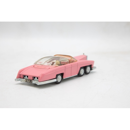 3236 - Dinky Toys 100 Lady Penelopes FAB 1 from TV series Thunderbirds, cast detailed wheel hubs, pink body... 