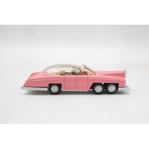 3236 - Dinky Toys 100 Lady Penelopes FAB 1 from TV series Thunderbirds, cast detailed wheel hubs, pink body... 