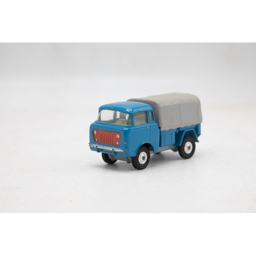 3238 - Corgi Toys 470 - Forward Control Jeep FC-150 With Detachable Hood, turquoise cab, excellent and boxe... 