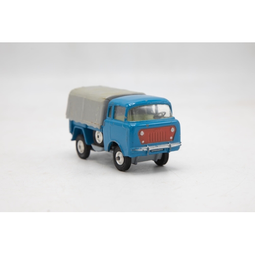 3238 - Corgi Toys 470 - Forward Control Jeep FC-150 With Detachable Hood, turquoise cab, excellent and boxe... 