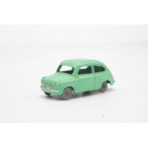 3249 - Dinky Toys 183, Fiat 600 Saloon, stunning model, green, early plastic wheels, correct colour spot on... 