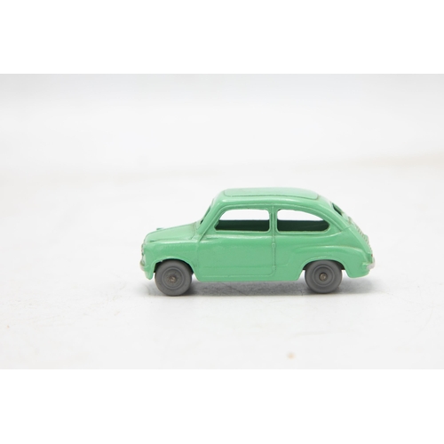 3249 - Dinky Toys 183, Fiat 600 Saloon, stunning model, green, early plastic wheels, correct colour spot on... 