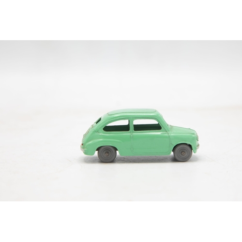 3249 - Dinky Toys 183, Fiat 600 Saloon, stunning model, green, early plastic wheels, correct colour spot on... 