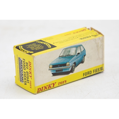 3250 - French Dinky Toys Ford Fiesta, ref 011541, made in Spain, old shop stock, Mint and Boxed