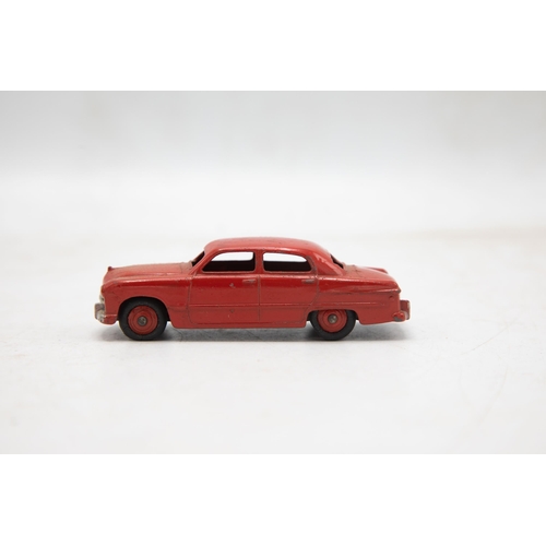 3257 - Dinky Toys 170 Ford Fordor Sedan, red, box has no end-flaps, near mint and boxed