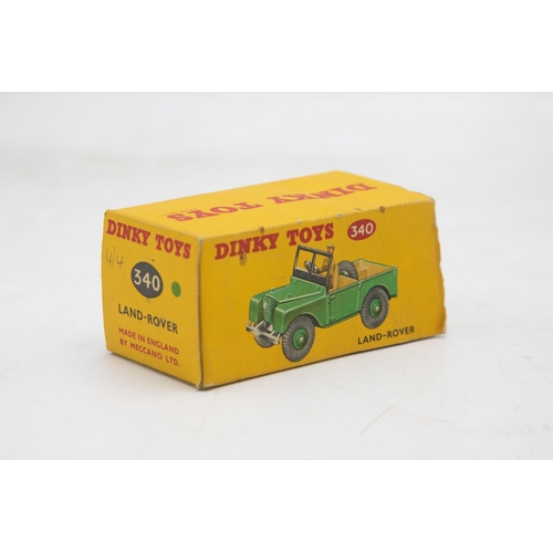 3268 - Dinky Toys 340 Land-Rover, green, very near mint and boxed