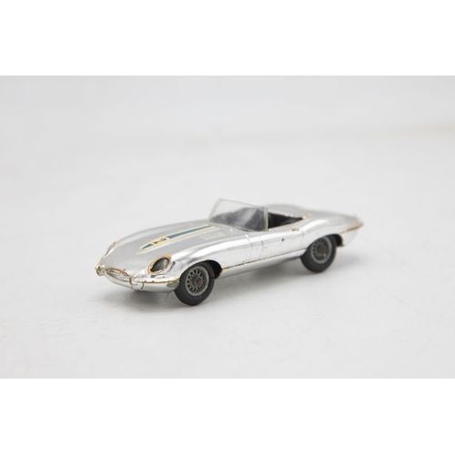 3278 - Corgi Toys 312 'E' Type Jaguar Competition Model, chrome plated version, a little rubbing on high po... 