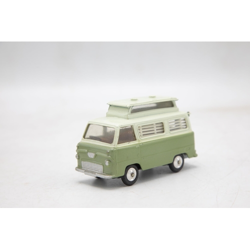 3282 - Corgi Toys 420 Ford Thames 'Airborne' Caravan, green and white, near mint and boxed