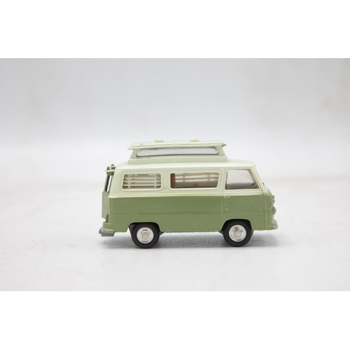 3282 - Corgi Toys 420 Ford Thames 'Airborne' Caravan, green and white, near mint and boxed