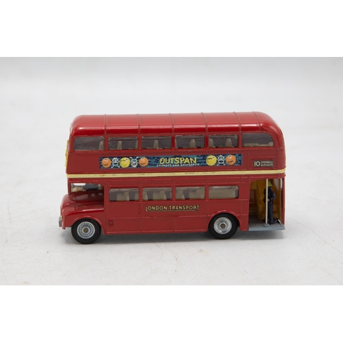 3290 - Corgi Toys 468 London Transport Routemaster Bus, missing paper transfer for front destination board,... 