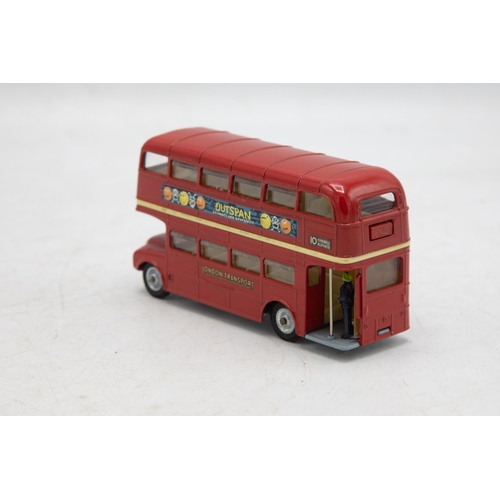 3290 - Corgi Toys 468 London Transport Routemaster Bus, missing paper transfer for front destination board,... 