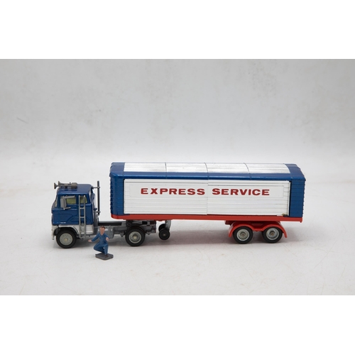 3293 - Corgi Toys MAJOR Toys 1137 Ford Tilt Cab 'H' Series With Detachable Trailer, mint model, inner packa... 