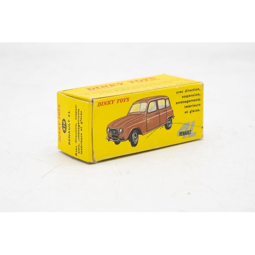 3305 - French Dinky Toys 518 Renault 4L, light blue, near mint and boxed