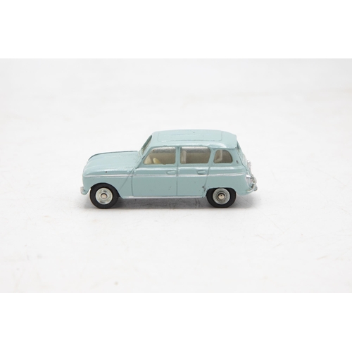 3305 - French Dinky Toys 518 Renault 4L, light blue, near mint and boxed