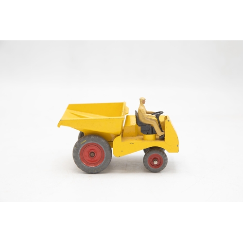 3311 - Dinky Supertoys 562 Dumper Truck, early (1st 1940s) issue card box red labels, with original upper p... 