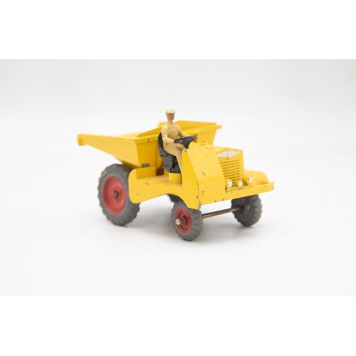 3311 - Dinky Supertoys 562 Dumper Truck, early (1st 1940s) issue card box red labels, with original upper p... 