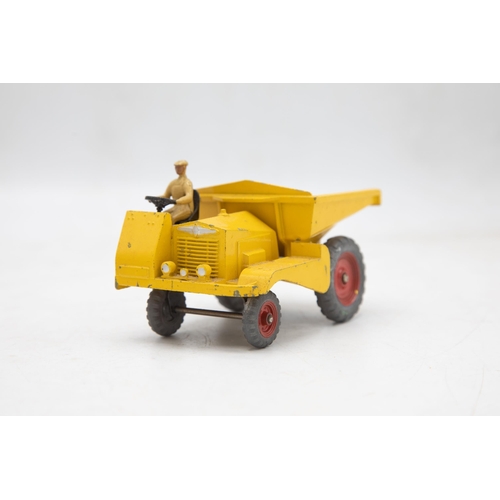 3311 - Dinky Supertoys 562 Dumper Truck, early (1st 1940s) issue card box red labels, with original upper p... 