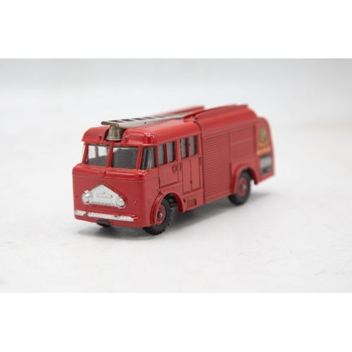 3312 - Dinky Toys Fire Engine 259, 'Fire Brigade' transfers version, scarce red painted spun hubs, mint and... 