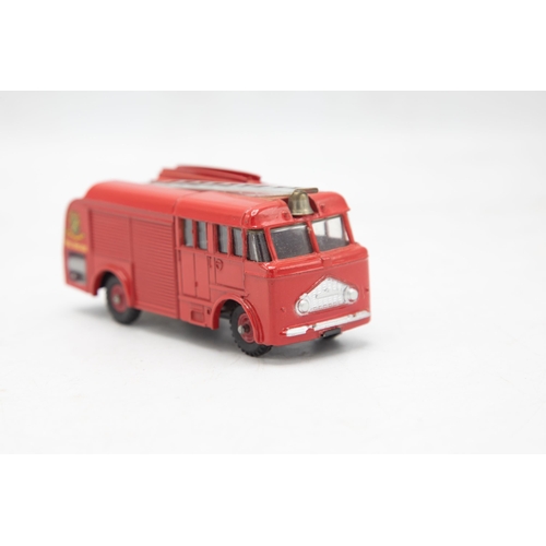 3312 - Dinky Toys Fire Engine 259, 'Fire Brigade' transfers version, scarce red painted spun hubs, mint and... 