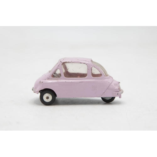 3314 - Corgi Toys 233 Heinkel Economy Car, lilac, excellent and boxed