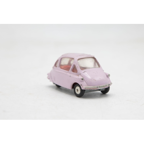 3314 - Corgi Toys 233 Heinkel Economy Car, lilac, excellent and boxed