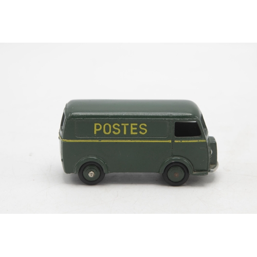 3322 - French Dinky Toys 25BV Fourgon Postal, 'Postes' on each side of this Parcel Van, crisp box missing t... 