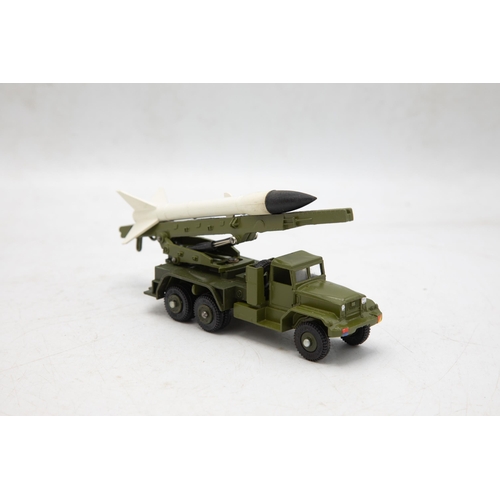 3340 - Dinky Toys 665 Honest John Missile Launcher, old shop stock found in Hong Kong with 47 others, bubbl... 