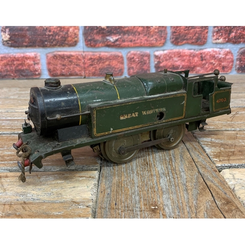 3353 - Hornby O Gauge 4-4-4 Tank clockwork Locomotive Great Western train