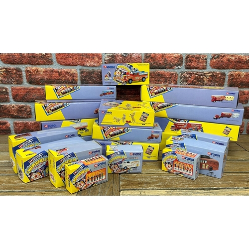 3362 - Collection of boxed Corgi Chipperfield Circus diecast models to include 97303, 17801, 97092,97889, 3... 