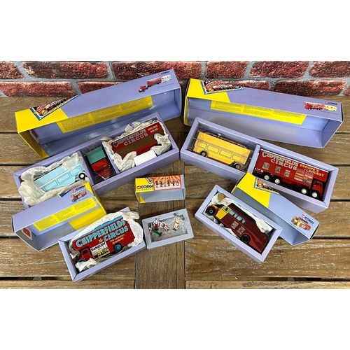 3362 - Collection of boxed Corgi Chipperfield Circus diecast models to include 97303, 17801, 97092,97889, 3... 