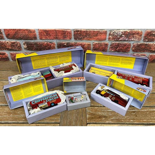 3362 - Collection of boxed Corgi Chipperfield Circus diecast models to include 97303, 17801, 97092,97889, 3... 