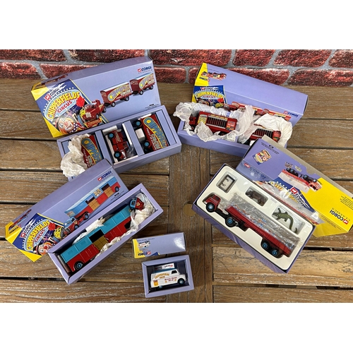 3362 - Collection of boxed Corgi Chipperfield Circus diecast models to include 97303, 17801, 97092,97889, 3... 