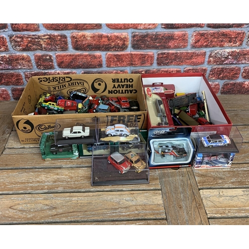 3398 - Very large assortment of vintage diecast toys to include Corgi, Matchbox, trackside examples, to inc... 