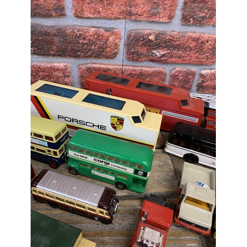 3437 - Quantity of unboxed die cast vehicles to include Sun Motor Co, Corgi and Matchbox