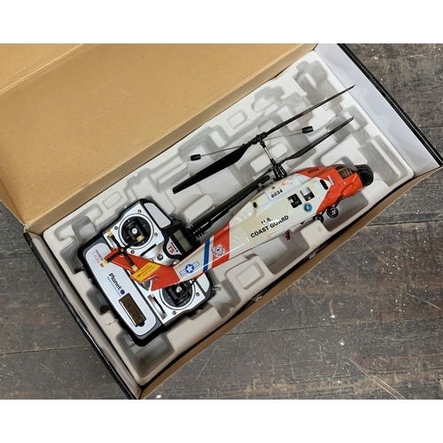 3452 - Quantity of boxed remote controlled helicopters to include Twister RC Hawk, 9089 R/C Shuttle and Udr... 