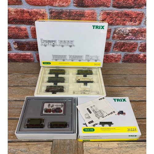 3507 - Quantity of Trix H0 00 gauge trains to include 21225, 21253, 24100, 24101, 23983, 835806 (6)