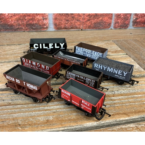 3510 - Quantity of assorted 00 gauge coal wagons with predominantly Welsh advertising (30)