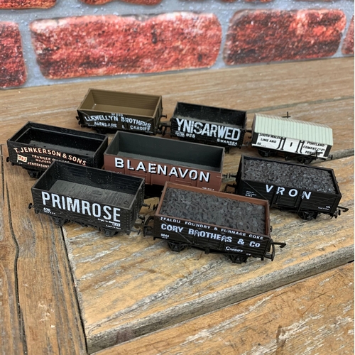 3511 - Quantity of assorted 00 gauge coal wagons with predominantly Welsh advertising (23)