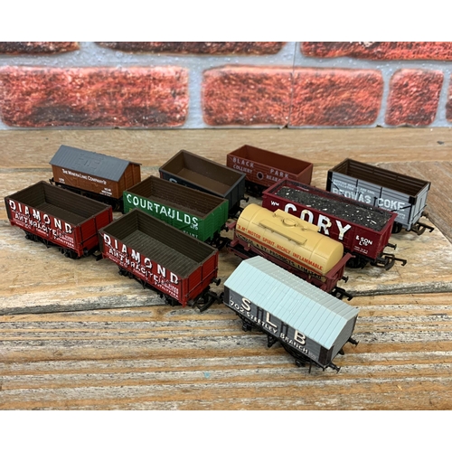 3512 - Quantity of assorted 00 gauge coal wagons with predominantly Welsh advertising (30)