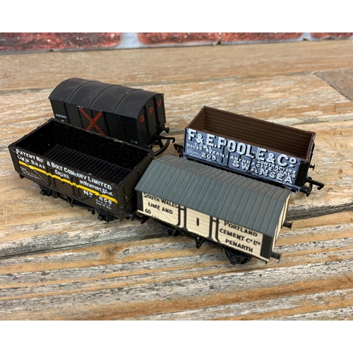 3512 - Quantity of assorted 00 gauge coal wagons with predominantly Welsh advertising (30)