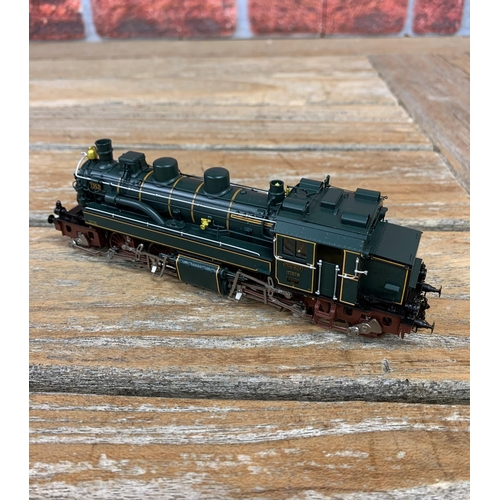 3513 - Trix H0 fine art model 2534 Steam Locomotive Saxon XV, mint condition, held in original box with com... 