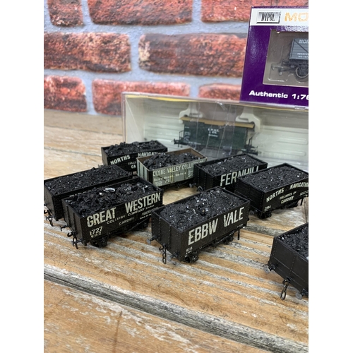 3522 - Quantity of assorted 00 gauge coal wagons with predominantly Welsh advertising (19)