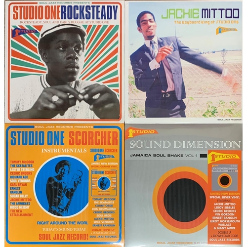 3601 - Quantity of sealed Soul Jazz Records vinyl, to include Studio One Scorcher, Studio One Rocksteady, J... 