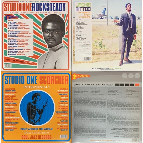 3601 - Quantity of sealed Soul Jazz Records vinyl, to include Studio One Scorcher, Studio One Rocksteady, J... 